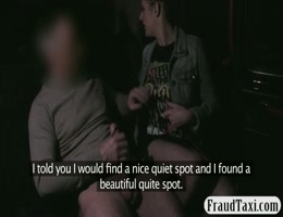 Amateur slut railed by pervert driver in a quiet spot