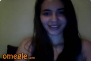 hot 18 year old shows tits on omegle