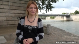 Anna libertine rencontrée sur les quais Parisien