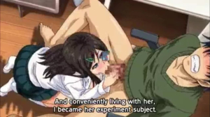 hentai : les coquines en uniforme du metro