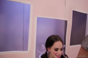 lyra law et son amie déguisées en gamines baisent devant markus dupree lyra law et son amie déguisées en gamines baisent devant markus dupree