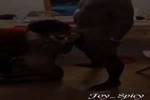 la francaise rousse joy spicy prend une dp avec deux bbc