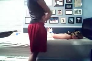bdsm amateur : attachée et bien soumise