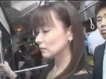 japanese milf groped and fucked by stranger in subway