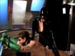 Catwoman humiliating her sworn enemy