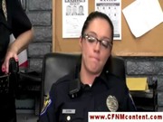 CFNM lady police officers get naughty