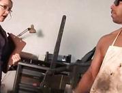 Sexy stripping mature forced to strip for a milf Sexy stripping mature forced to strip for a milf