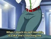 Lesbian hentai anime panty thief pleasured